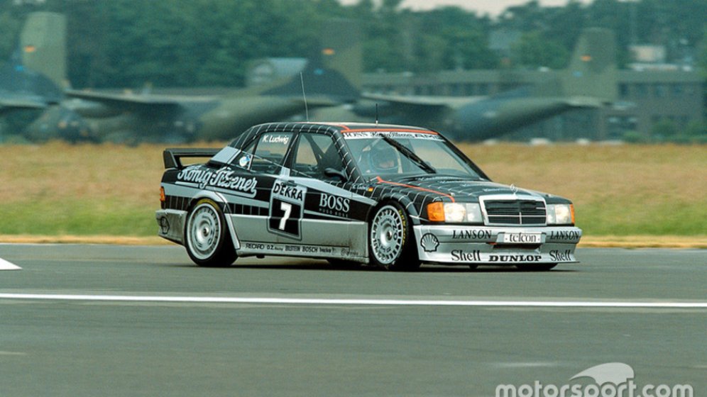 Mercedes 190E 2.5-16 Evo Klaus Ludwig DTM 1989 AMG König Pilsner 1:18 Minichamps
