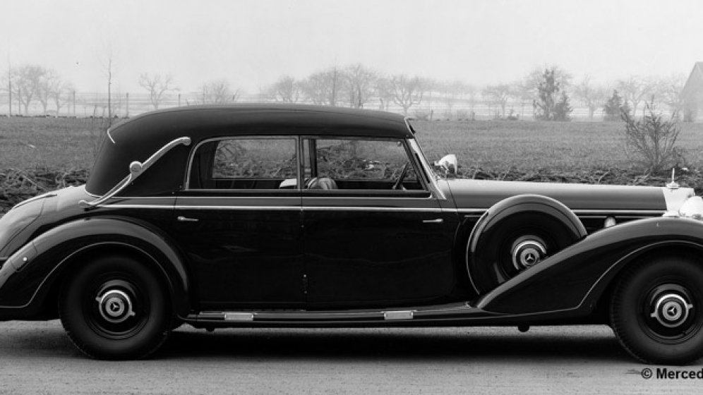 1938 Black MATRIX 1:43 MX41302-121 Model Mercedes Benz 770 Cabriolet D W07 